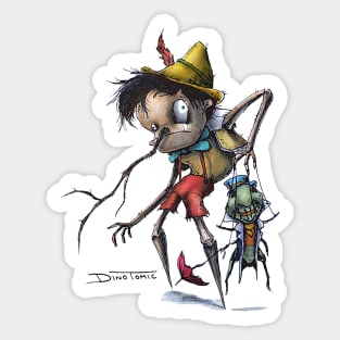 Pinocchio Sticker